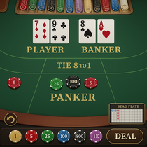 RoboCat - Baccarat Table Game - High Stakes