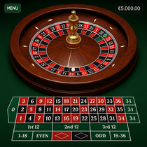 RoboCat - Roulette Table Game - European Wheel